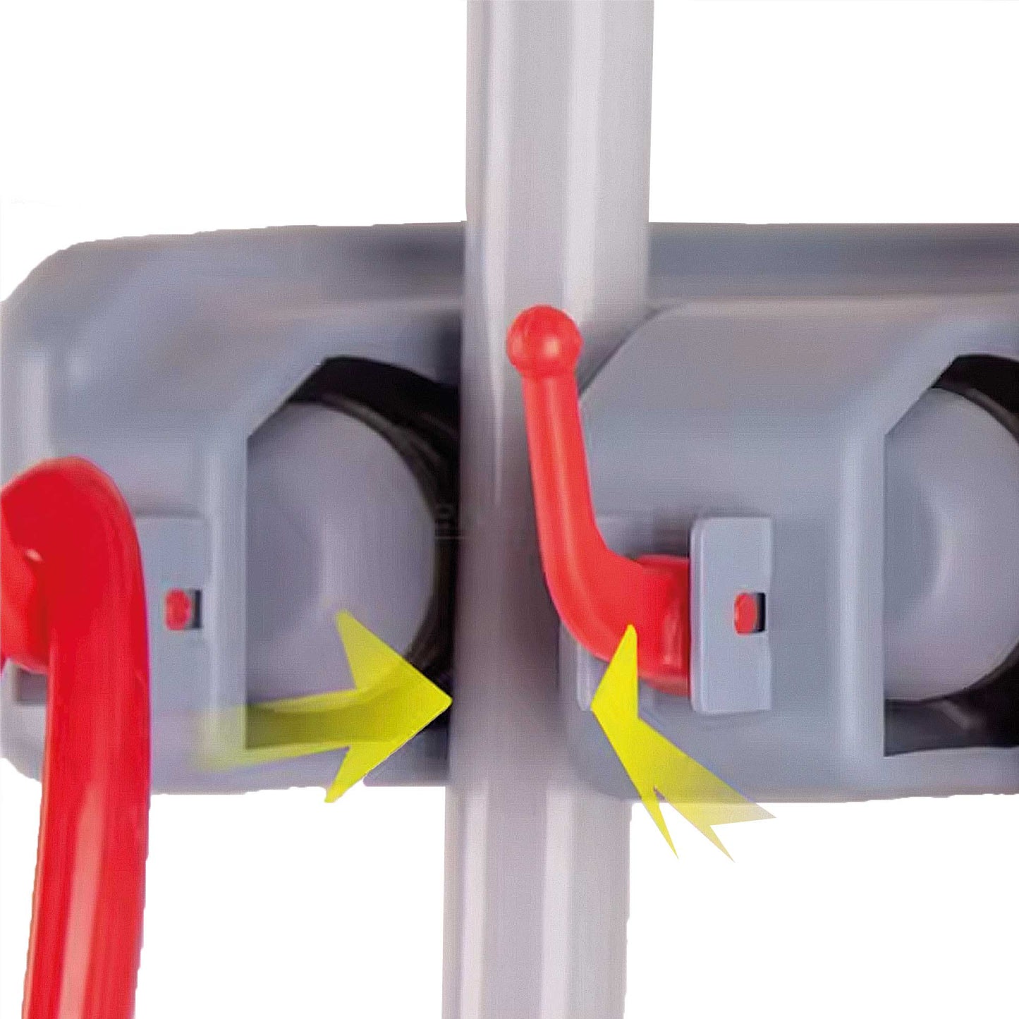 Soporte para traperos y escobas