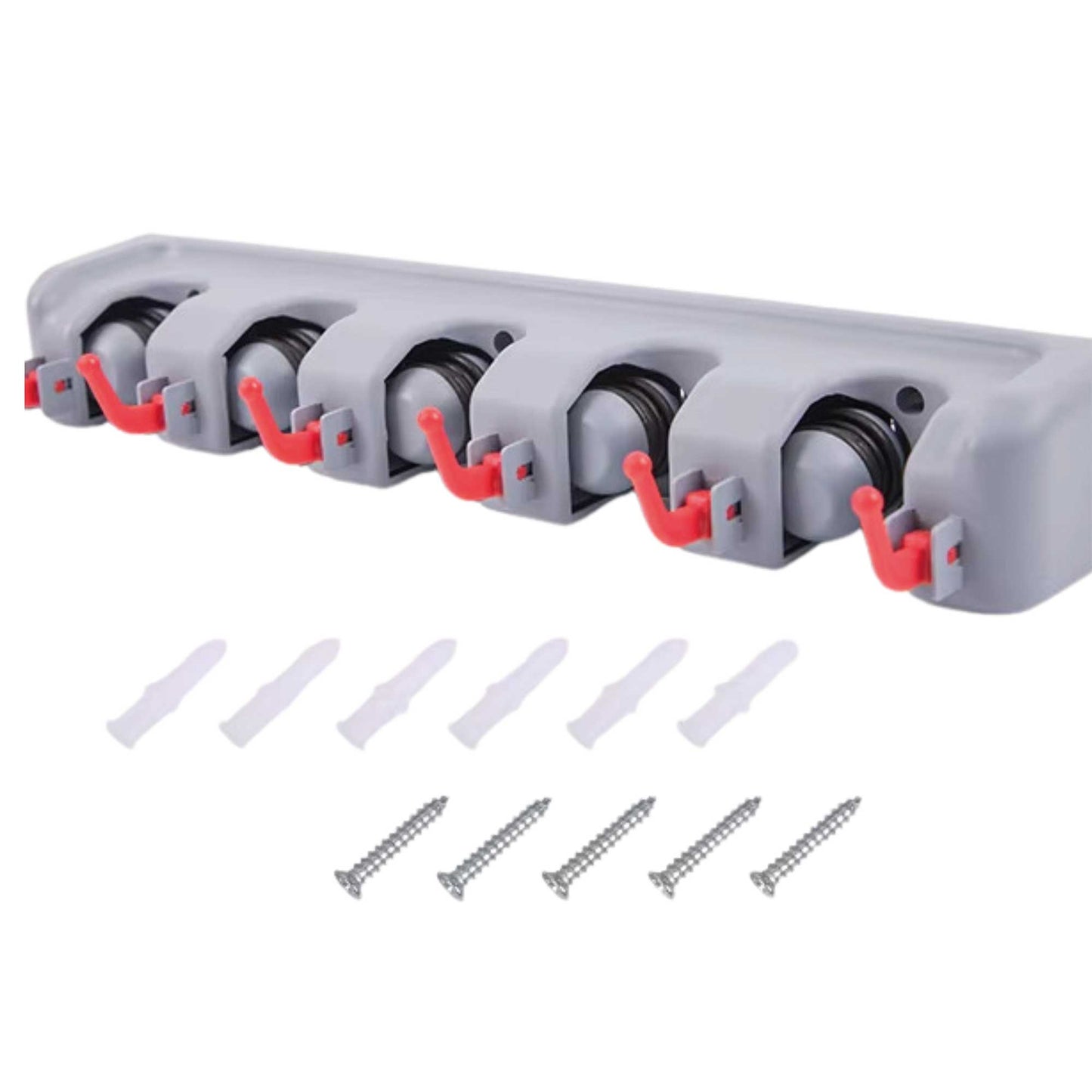 Soporte para traperos y escobas
