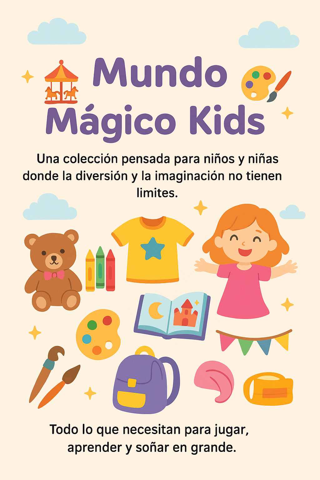 🎠✨ Mundo Mágico Kids ✨🎨
